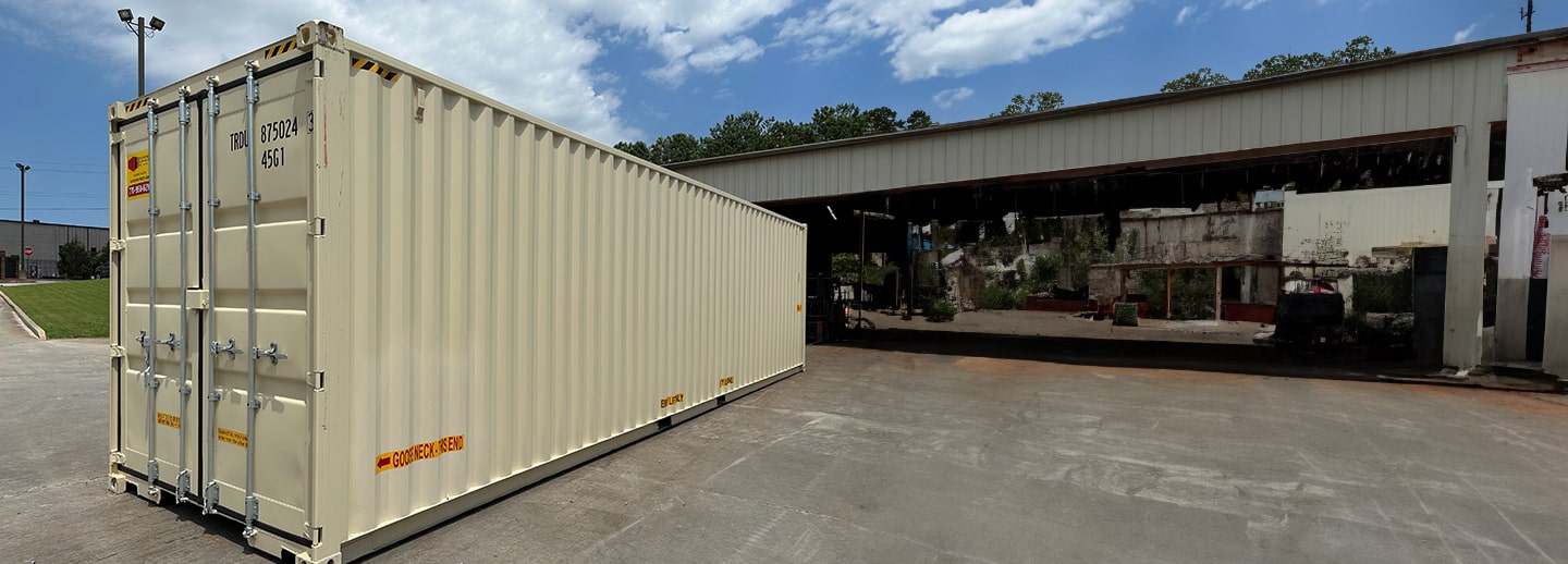 Premium 40ft Storage Containers Solutions | Sea Container Storage