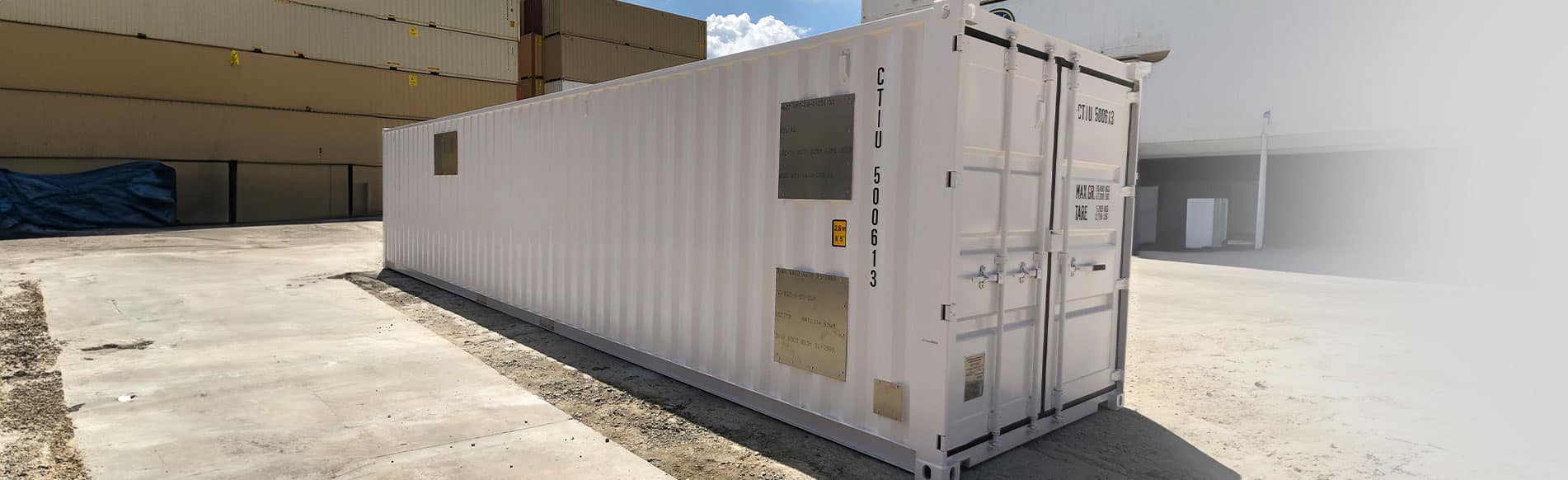 Basic Container Conversion Rate 40ft Standard Container Conversion - ContainerTech